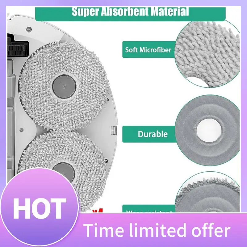 A11R Accessory Set For Roborock Q Revo/P10 Robot Vacuum Cleaner,Replacement Part With Main Brush Wipes Dust Bags Side Brushes
A11R Accessory Set For Roborock Q Revo/P10 Robot Vacuum Cleaner,Replacement Part With Main Brush Wipes Dust Bags Side Brushes