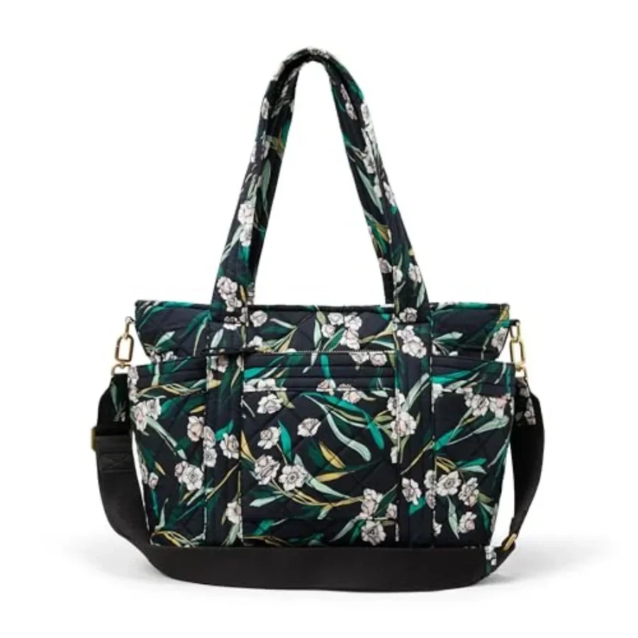 Women's Quilted Cotton Tote Handbag
Women's Quilted Cotton Tote Handbag