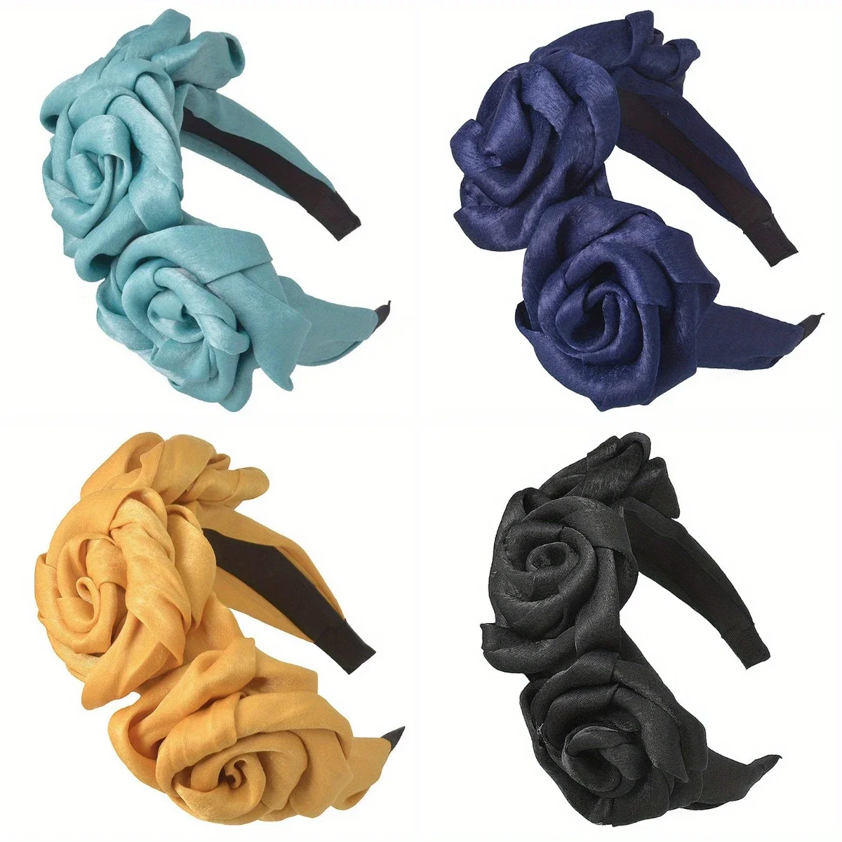 Handmade Fabric Rose Artificial Headband for Women Girls Retro Hairband Flower Elegant Hair Hoop Makeup New Hair Accessories
Handmade Fabric Rose Artificial Headband for Women Girls Retro Hairband Flower Elegant Hair Hoop Makeup New Hair Accessories