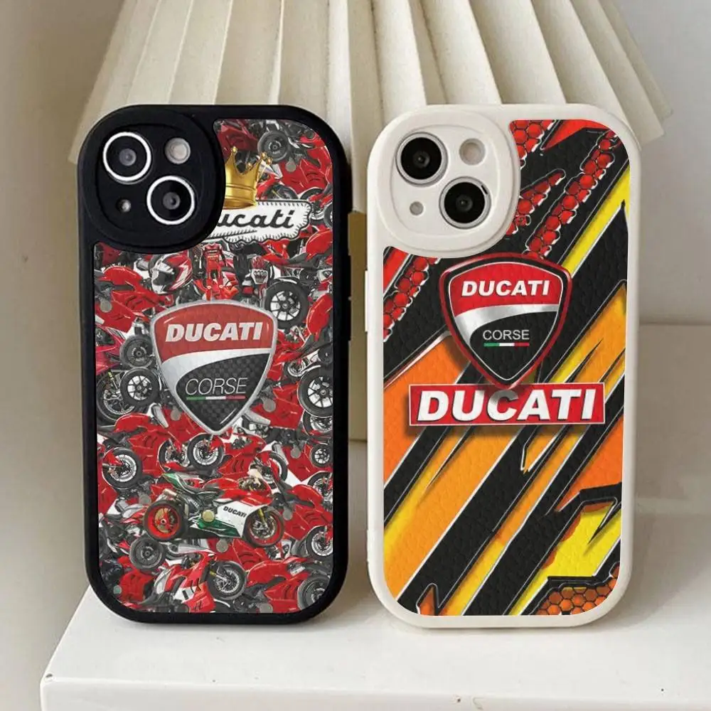 Motorcycle Racing Ducaties Phone Cover For IPhone 16 15 14 13 12 11 Pro Max Plus Leather Soft Case
Motorcycle Racing Ducaties Phone Cover For IPhone 16 15 14 13 12 11 Pro Max Plus Leather Soft Case