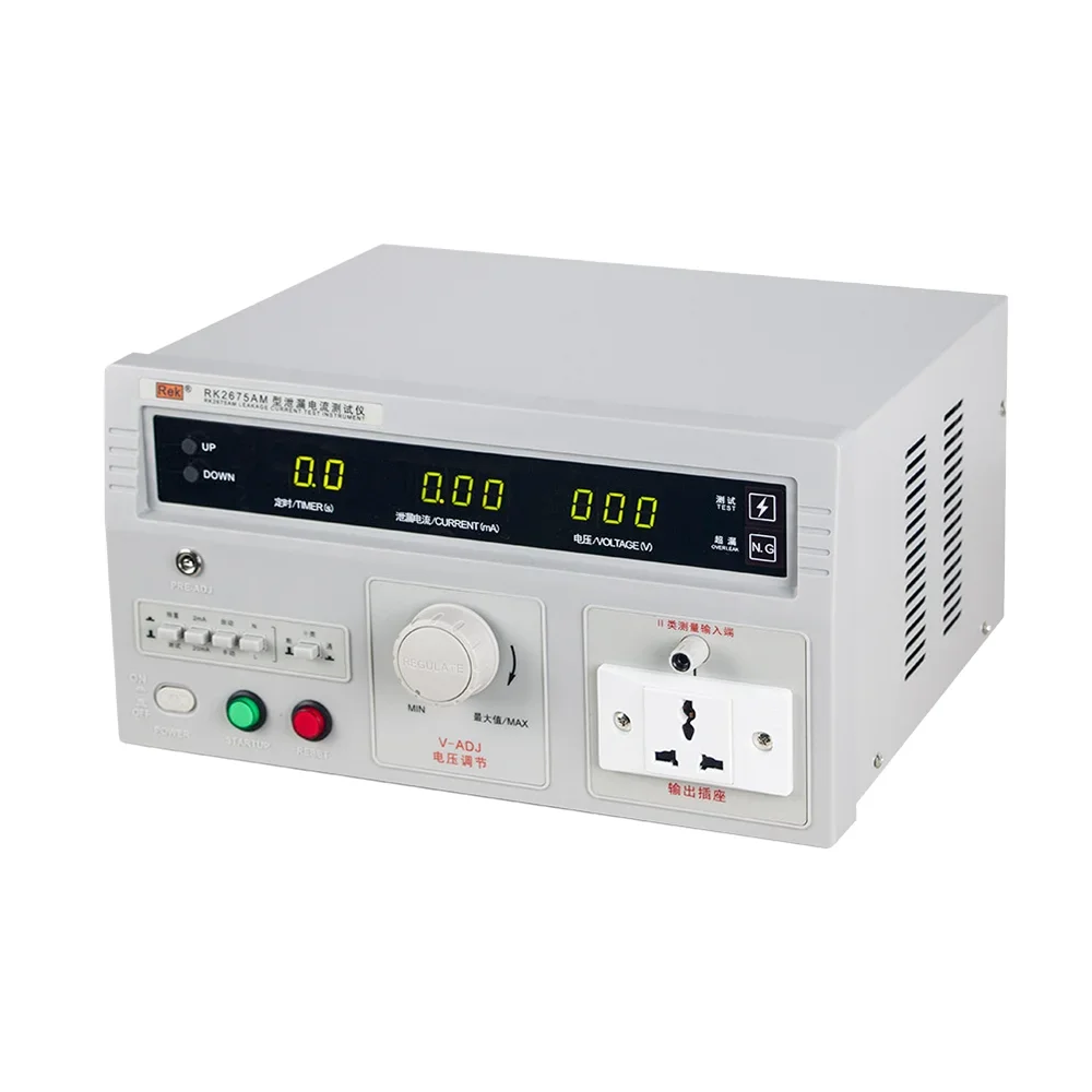 AC High Voltage Withstand Tester Hipot Tester Wholesale Hipot Withstand Voltage Tester With AC/DC 0-5/10KV Power 1000VA
AC High Voltage Withstand Tester Hipot Tester Wholesale Hipot Withstand Voltage Tester With AC/DC 0-5/10KV Power 1000VA