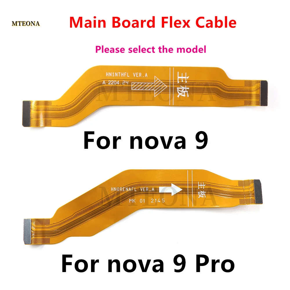 For Huawei nova 9 Pro Main Motherboard Connector Board Flex Cable Replacement Parts
For Huawei nova 9 Pro Main Motherboard Connector Board Flex Cable Replacement Parts