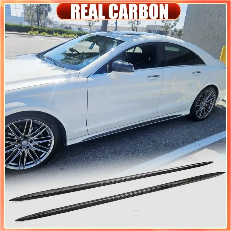 For Benz W218 CLS400 500 CLS63 14-18 REAL CARBON Side Skirt Extension Spoiler Car Accessories
For Benz W218 CLS400 500 CLS63 14-18 REAL CARBON Side Skirt Extension Spoiler Car Accessories