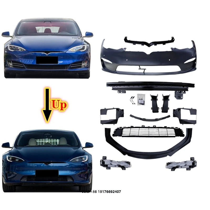 For Front Bumper Kit forTesla Model S 2017-2019-Bolt-On Retrofit Upgrade with Universal Fitment
For Front Bumper Kit forTesla Model S 2017-2019-Bolt-On Retrofit Upgrade with Universal Fitment