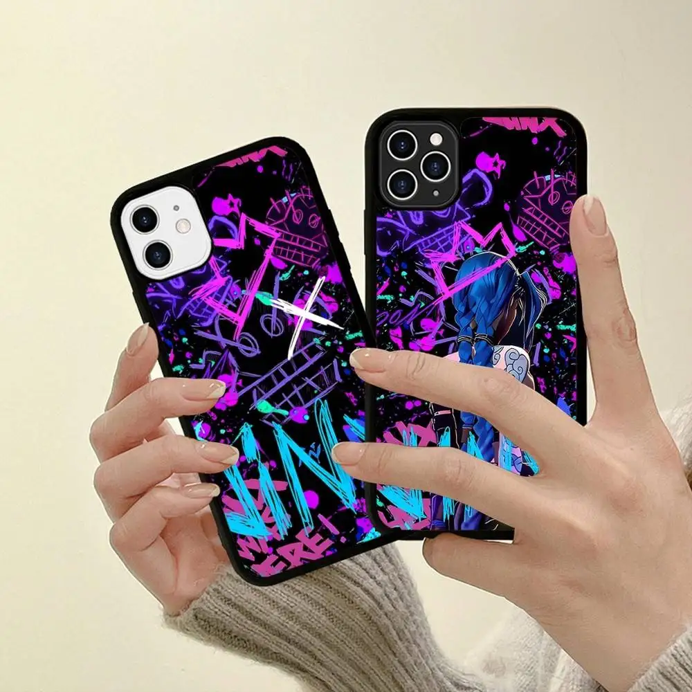 Graffiti Arcane Jinxs PC+TPU Shockproof Protective Phone Case For IPhone17 14 15 16 Pro Max 13 12 11 17 Air
Graffiti Arcane Jinxs PC+TPU Shockproof Protective Phone Case For IPhone17 14 15 16 Pro Max 13 12 11 17 Air