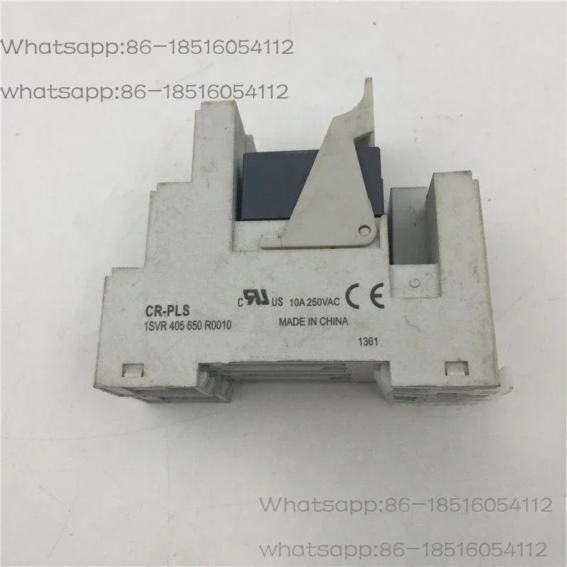 Miniature plug-in interface relay CR-PLS logic relay base accessory
Miniature plug-in interface relay CR-PLS logic relay base accessory