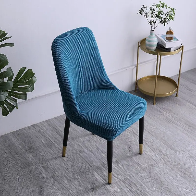 Modern Nordic-style Curved Backrest Chair Cover Home Hotel Restaurant Knitted Chair Cover Elastic Universal One-piece Chair Case
Modern Nordic-style Curved Backrest Chair Cover Home Hotel Restaurant Knitted Chair Cover Elastic Universal One-piece Chair Case