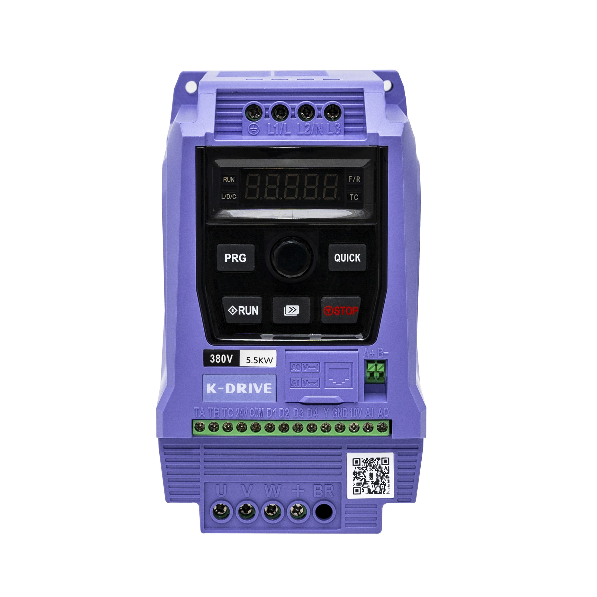 K-Drive KD600M 0.75-22KW 220V/380V 3-Phase AC VFD Drive with Vector Control CE & ISO Certified 3-Year Warranty
K-Drive KD600M 0.75-22KW 220V/380V 3-Phase AC VFD Drive with Vector Control CE & ISO Certified 3-Year Warranty