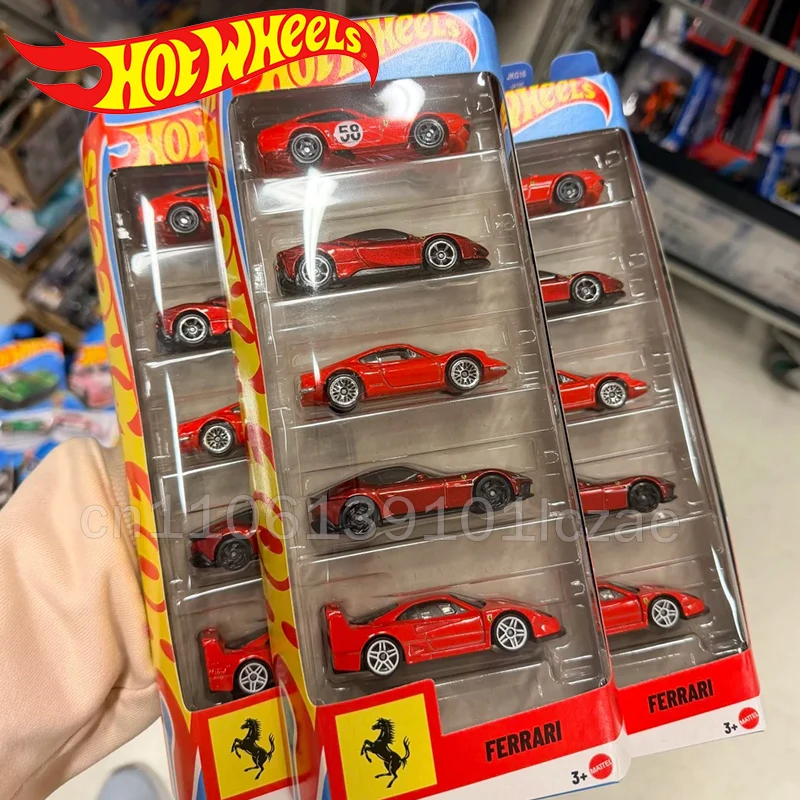 Hot Wheels 2026 5PCS Ferrari Set SF90 F40 Small Sports Car Track Track Track Alloy Car Diecast Car Model Toys Boys Toy Car Model
Hot Wheels 2026 5PCS Ferrari Set SF90 F40 Small Sports Car Track Track Track Alloy Car Diecast Car Model Toys Boys Toy Car Model