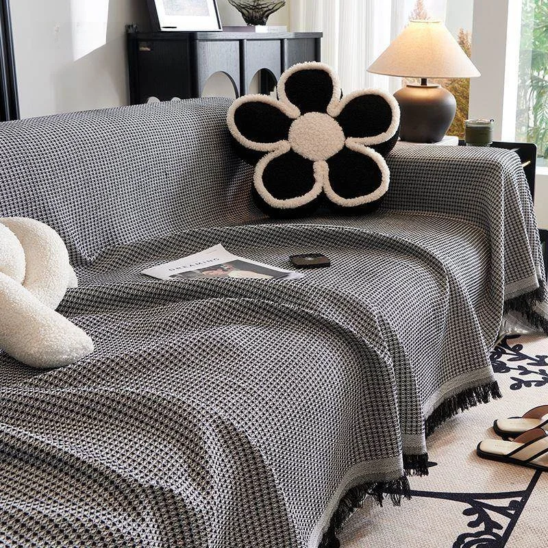 All-Season Full-Coverage Non-Slip Sofa Cover Cloth Multi-Functional Sofa Protector Ins Style Pure Color Sofa Blanket
All-Season Full-Coverage Non-Slip Sofa Cover Cloth Multi-Functional Sofa Protector Ins Style Pure Color Sofa Blanket