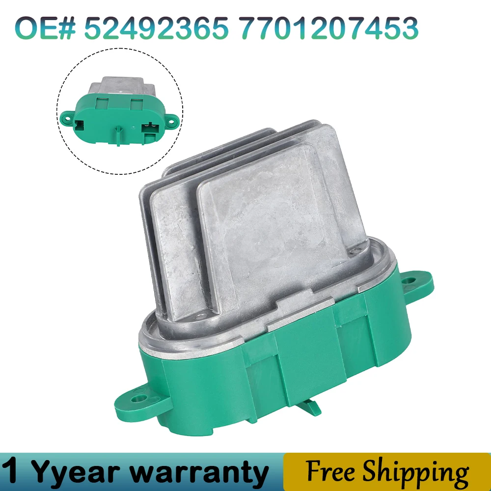 HVAC Heater Blower Motor Resistor For Renault Espace IV 2002-UP Resistance Heating Ventilation 52492365 7701207453
HVAC Heater Blower Motor Resistor For Renault Espace IV 2002-UP Resistance Heating Ventilation 52492365 7701207453