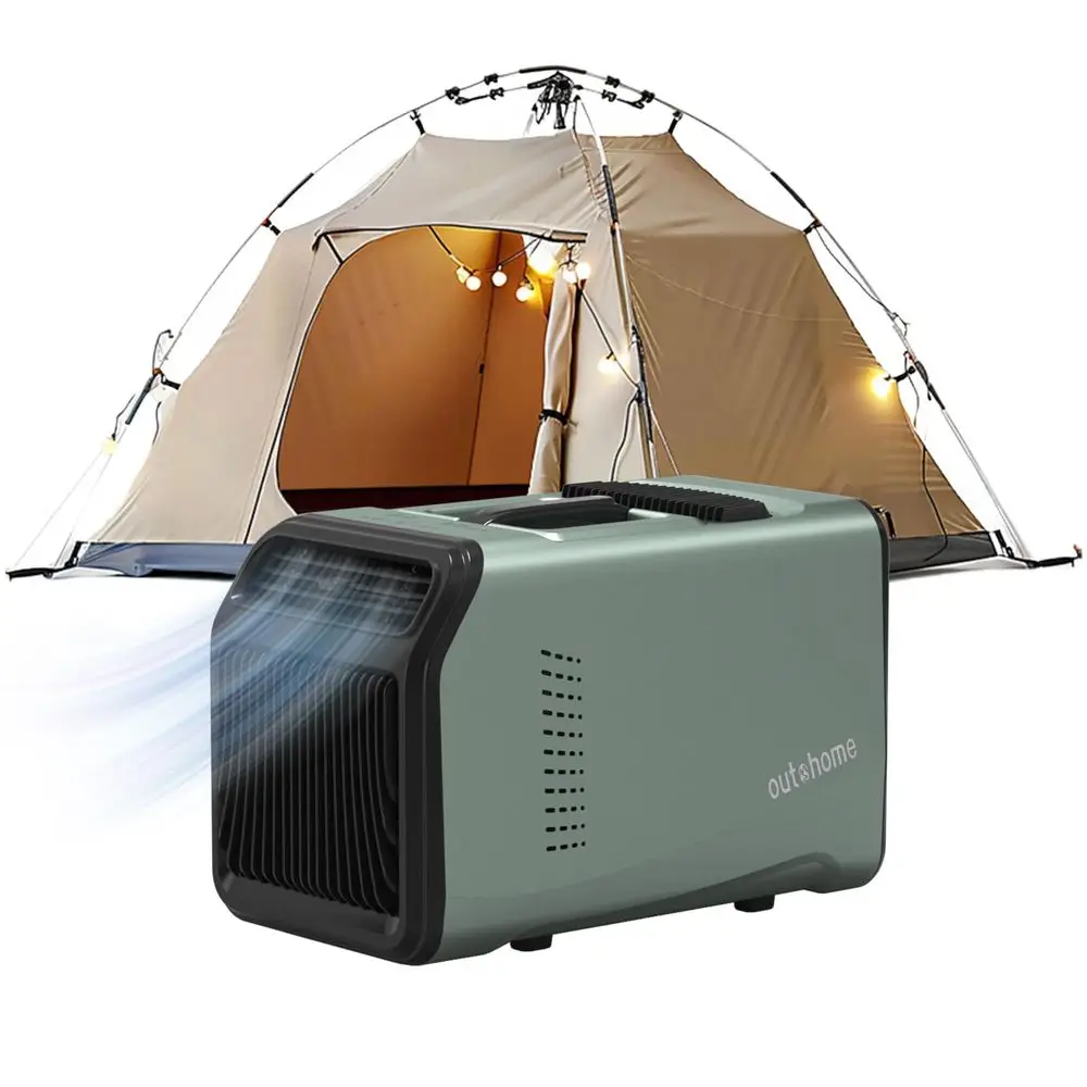 Camping AC Unit, 5100 BTU Portable Air Conditioner for Camping and Tents, 110V Quiet 4in1 Outdoor Tent AC Cooling System with F
Camping AC Unit, 5100 BTU Portable Air Conditioner for Camping and Tents, 110V Quiet 4in1 Outdoor Tent AC Cooling System with F