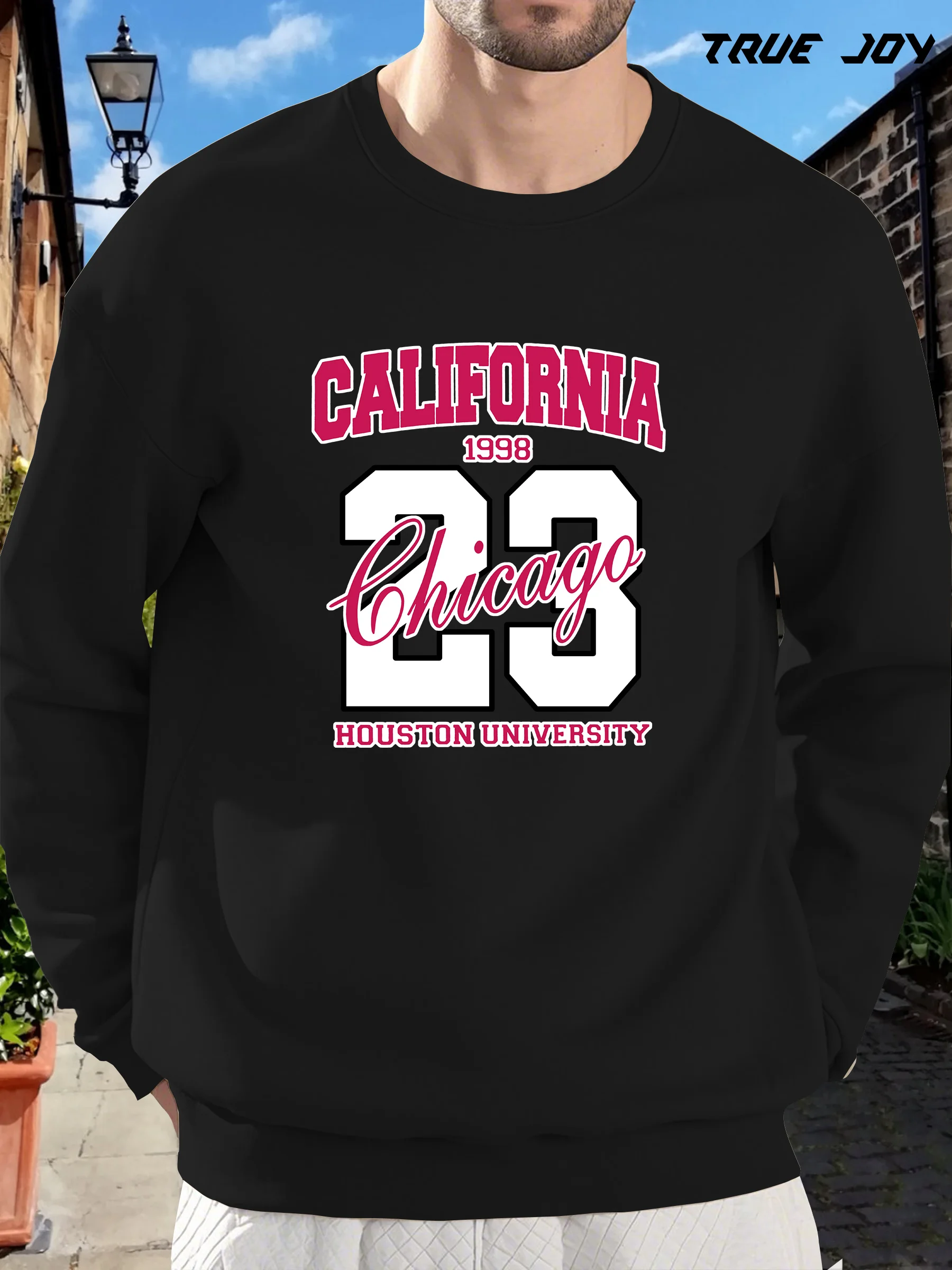 Мужская толстовка с рисунком Chicago 23, серый вереск с жирной линией цифр 23 дюйма — свободный пуловер с длинными рукавами для занятий спортом
Мужская толстовка с рисунком Chicago 23, серый вереск с жирной линией цифр 23 дюйма — свободный пуловер с длинными рукавами для занятий спортом