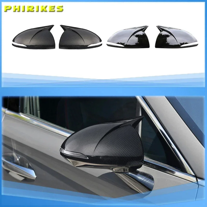 2PCS Mirror Covers Caps RearView Mirror Case Cover For Hyundai Sonata DN8 2020 2021 Carbon Bright Black Cover car accessory
2PCS Mirror Covers Caps RearView Mirror Case Cover For Hyundai Sonata DN8 2020 2021 Carbon Bright Black Cover car accessory