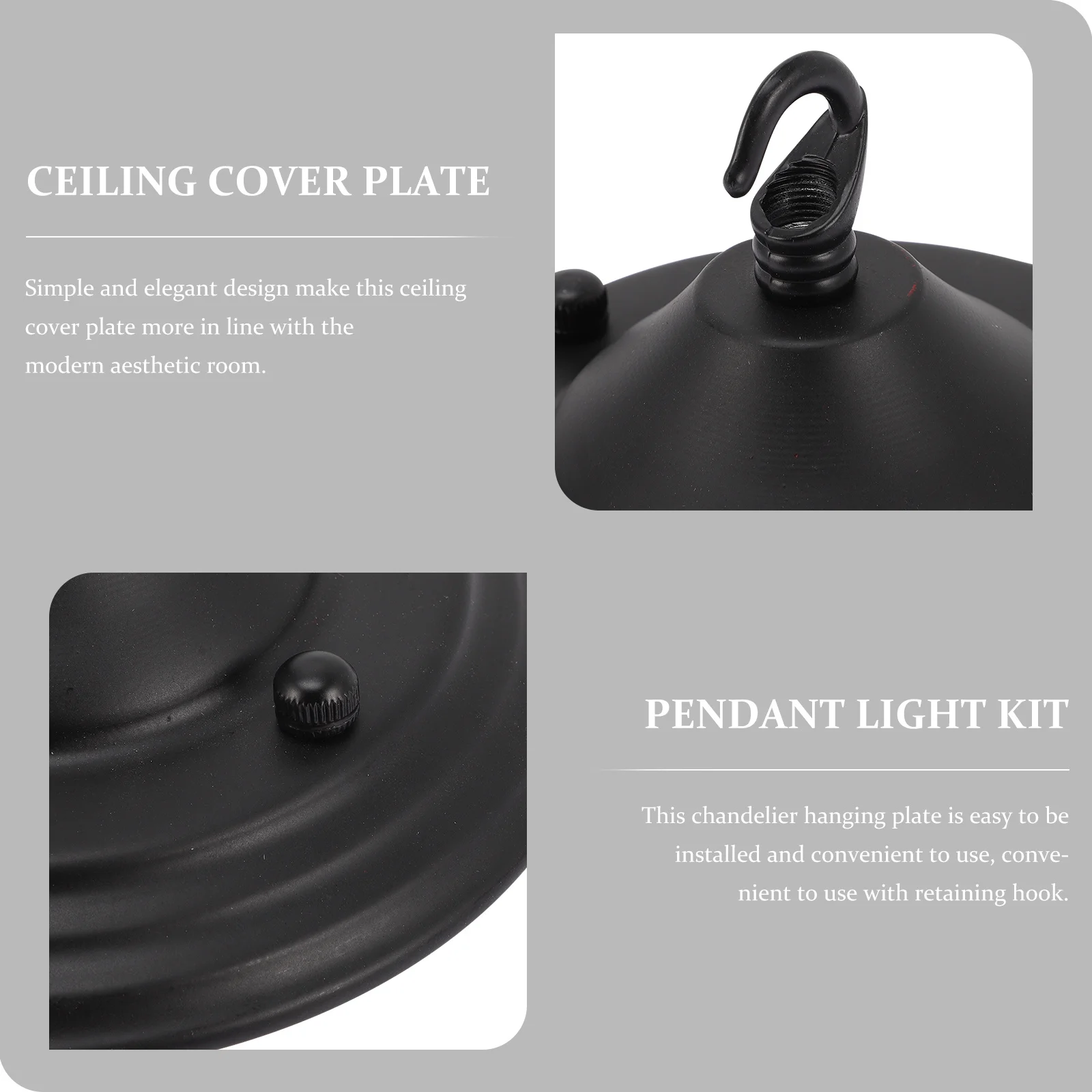 Chandelier Hanging Plate Ceiling Cover Plate For Pendant Lamp Canopy Kit Mounting Bracket Light Fixture Led Bulb
Chandelier Hanging Plate Ceiling Cover Plate For Pendant Lamp Canopy Kit Mounting Bracket Light Fixture Led Bulb