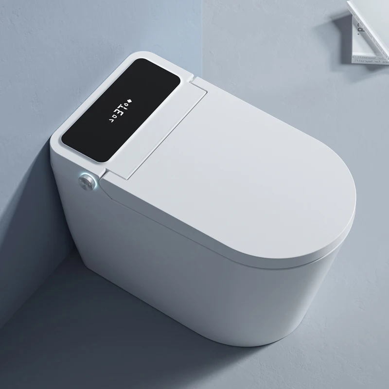 High Quality 2026 Most Popular Black Screen Built-in Tank No Water Pressure Elongated Smart Intelligent Toilet for Bathroom
High Quality 2026 Most Popular Black Screen Built-in Tank No Water Pressure Elongated Smart Intelligent Toilet for Bathroom