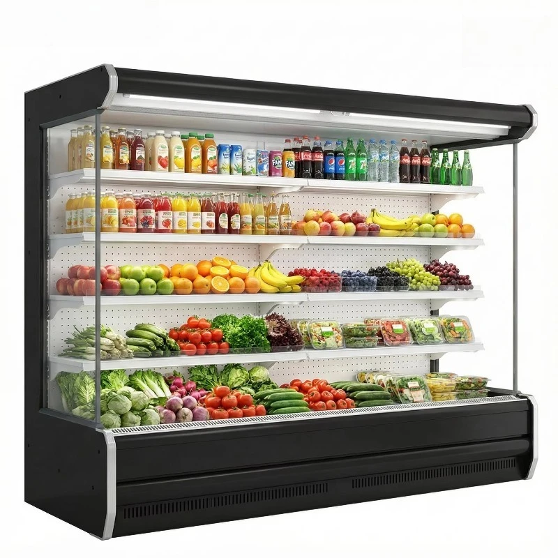 Customized Organic Food Display Vertical Multideck Open Fridge Fresh Produce Grocery Adjustable Temp Energy Saving Cooler
Customized Organic Food Display Vertical Multideck Open Fridge Fresh Produce Grocery Adjustable Temp Energy Saving Cooler