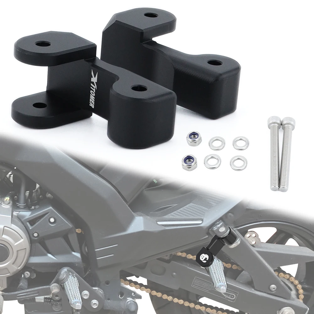 Motorcycle Passenger Foot Pegs Lowering Bracket Rear Footrests Z125 Pro Versys-X 300 2017-2025 Z250SL 2014-2018 For Kawasaki
Motorcycle Passenger Foot Pegs Lowering Bracket Rear Footrests Z125 Pro Versys-X 300 2017-2025 Z250SL 2014-2018 For Kawasaki