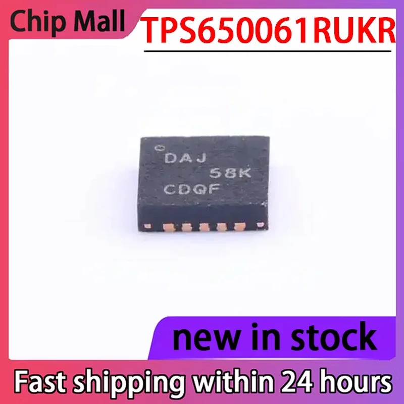 1PCS TPS650061RUKR Silk Screen DAJ Battery Power Management Chip Packaging QFN20 Brand New Packaging
1PCS TPS650061RUKR Silk Screen DAJ Battery Power Management Chip Packaging QFN20 Brand New Packaging