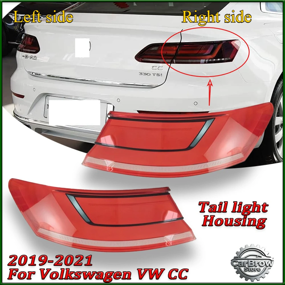Rear Shell Cover For Volkswagen VW CC 2019 2020 2021 Rear Taillight Shell Replace Brake lights Lens Lamp Shade
Rear Shell Cover For Volkswagen VW CC 2019 2020 2021 Rear Taillight Shell Replace Brake lights Lens Lamp Shade