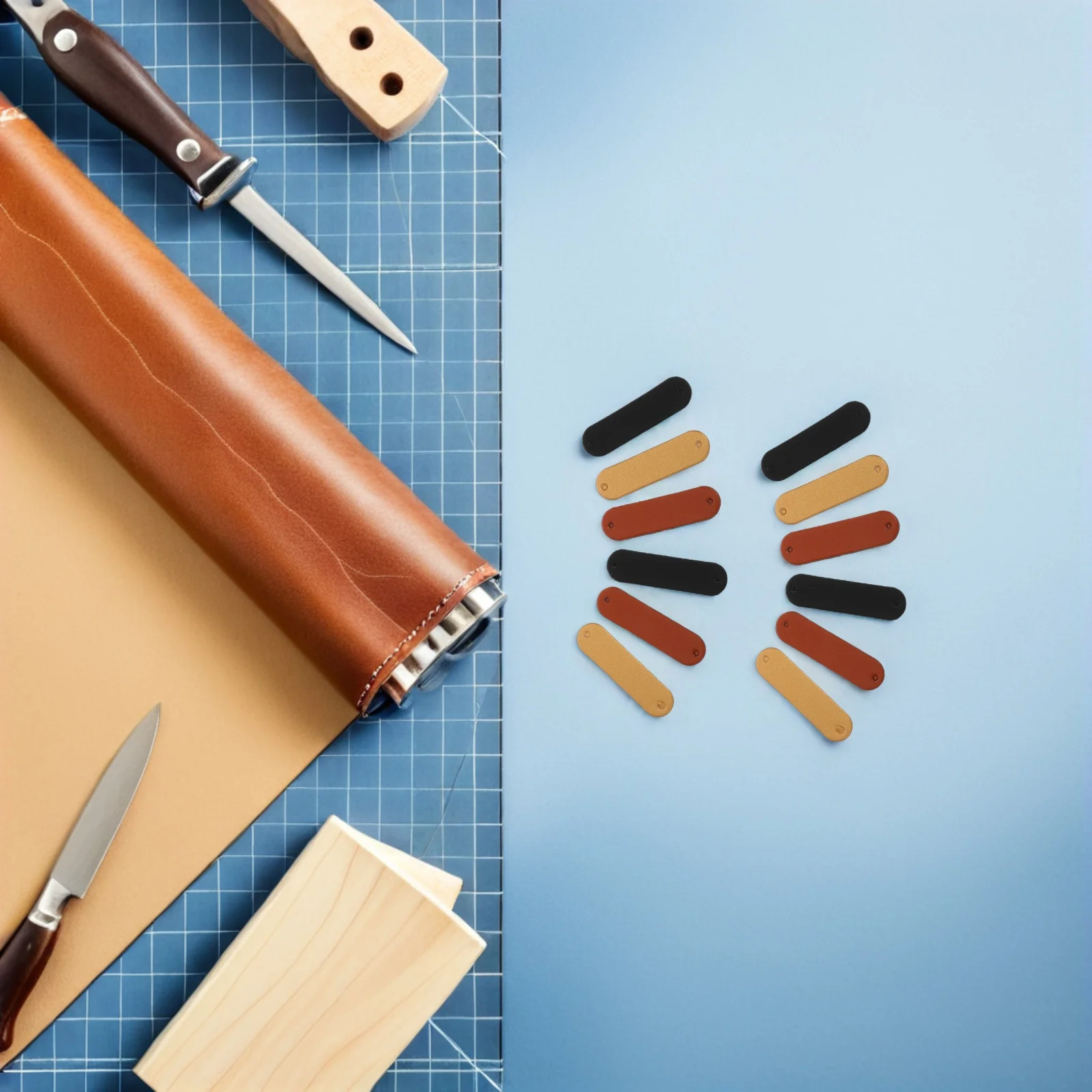 120Pcs Handmade Labels DIY Sewing Accessories Blank PU Tags for Clothing Bags Hats Shoes Crafts Embellishment
120Pcs Handmade Labels DIY Sewing Accessories Blank PU Tags for Clothing Bags Hats Shoes Crafts Embellishment