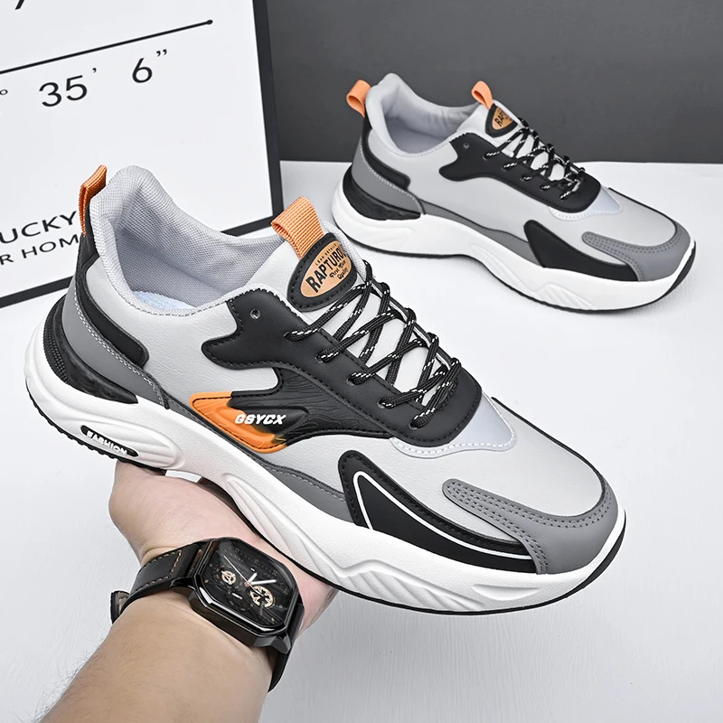 Men's Casual Running Shoes Breathable Sports Shoe Four Seasons Outdoor Lightweight Sports Shoes Fashion Thick Bottom Non-slip
Men's Casual Running Shoes Breathable Sports Shoe Four Seasons Outdoor Lightweight Sports Shoes Fashion Thick Bottom Non-slip