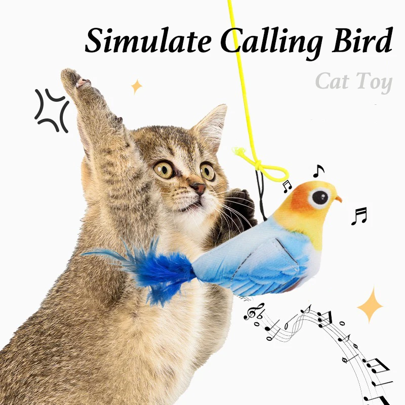Intimate Kingfisher Sounding Toys for Cats Energy Relieve Hanging Cat Stick Elastic String Home Playing Pet Kitten Accessories
Intimate Kingfisher Sounding Toys for Cats Energy Relieve Hanging Cat Stick Elastic String Home Playing Pet Kitten Accessories