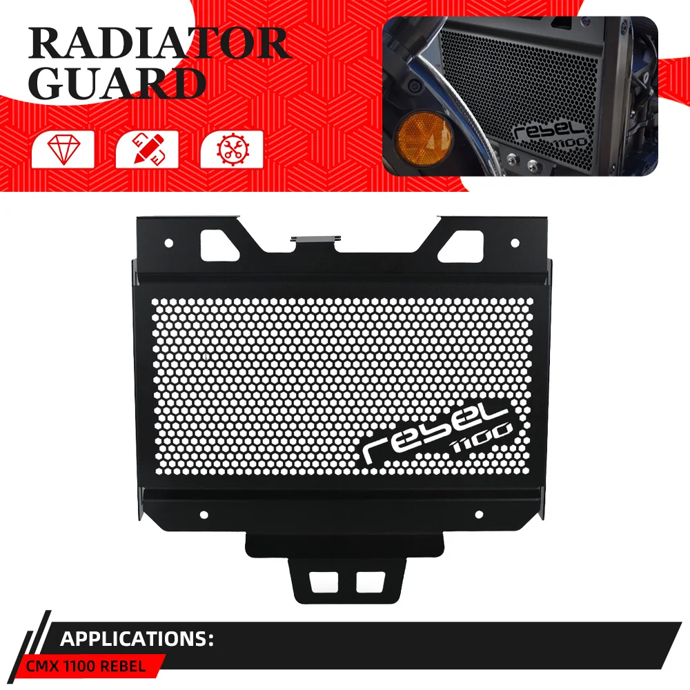 For Honda CMX1100 Rebel DCT 2021-2022-2023-2024-2025 Motorcycle Radiator Guard Grille Protection Cover Net Mesh CMX 1100 Rebel
For Honda CMX1100 Rebel DCT 2021-2022-2023-2024-2025 Motorcycle Radiator Guard Grille Protection Cover Net Mesh CMX 1100 Rebel