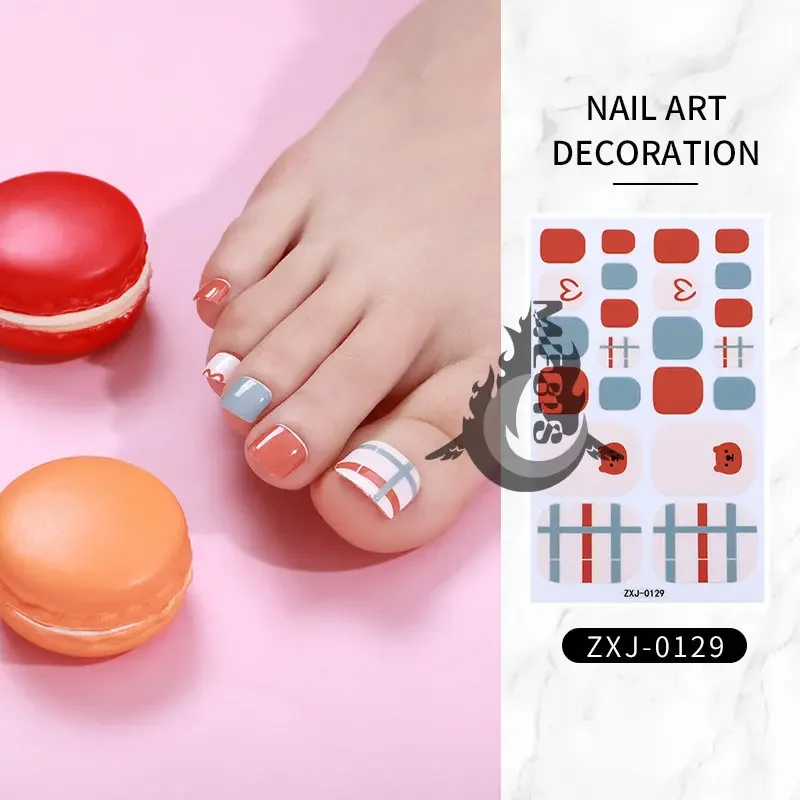 Free Shipping 22 Tips Toenail Stickers Nail Waterproof Fashion Toenail DIY Polish Toe Nail Stickers Art Manicure Foil Stickers
Free Shipping 22 Tips Toenail Stickers Nail Waterproof Fashion Toenail DIY Polish Toe Nail Stickers Art Manicure Foil Stickers