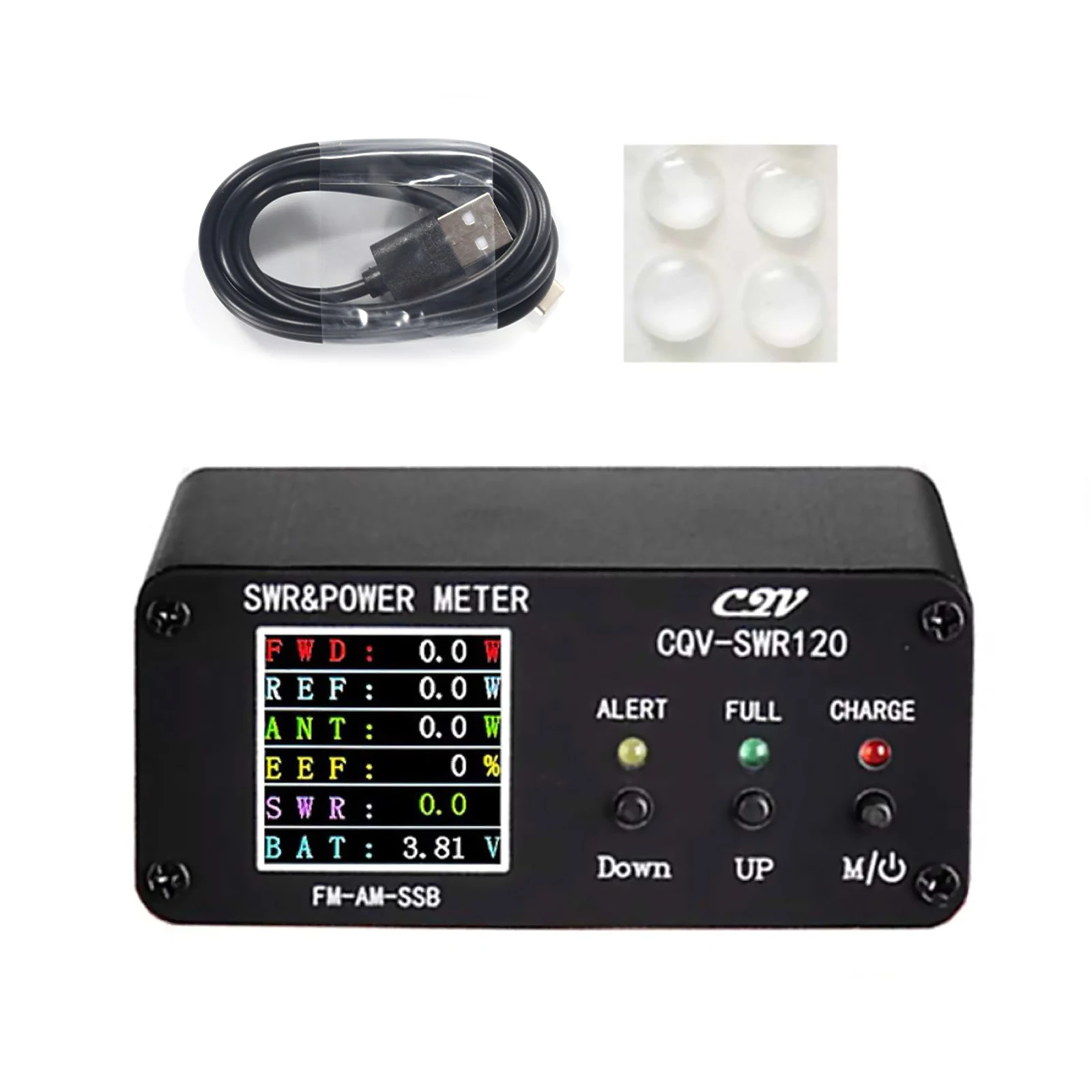1 шт. CQV-SWR120 120 Вт SWR и измеритель стоячей волны с высокой функцией сигнализации стоячей волны 240*240, полноцветный HD-дисплей FM-AM-SSB
1 шт. CQV-SWR120 120 Вт SWR и измеритель стоячей волны с высокой функцией сигнализации стоячей волны 240*240, полноцветный HD-дисплей FM-AM-SSB