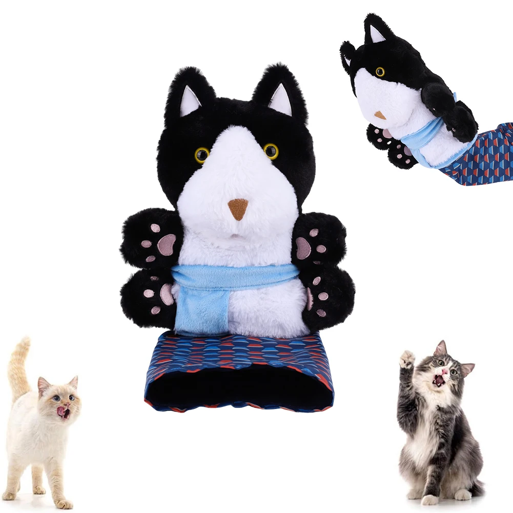 Игрушка для кошек, кукла, интерактивная ручная кукла для кошек, эргономичная мягкая игрушка для животных, плюшевая ручная игрушка для кошек для обучения скуку
Игрушка для кошек, кукла, интерактивная ручная кукла для кошек, эргономичная мягкая игрушка для животных, плюшевая ручная игрушка для кошек для обучения скуку