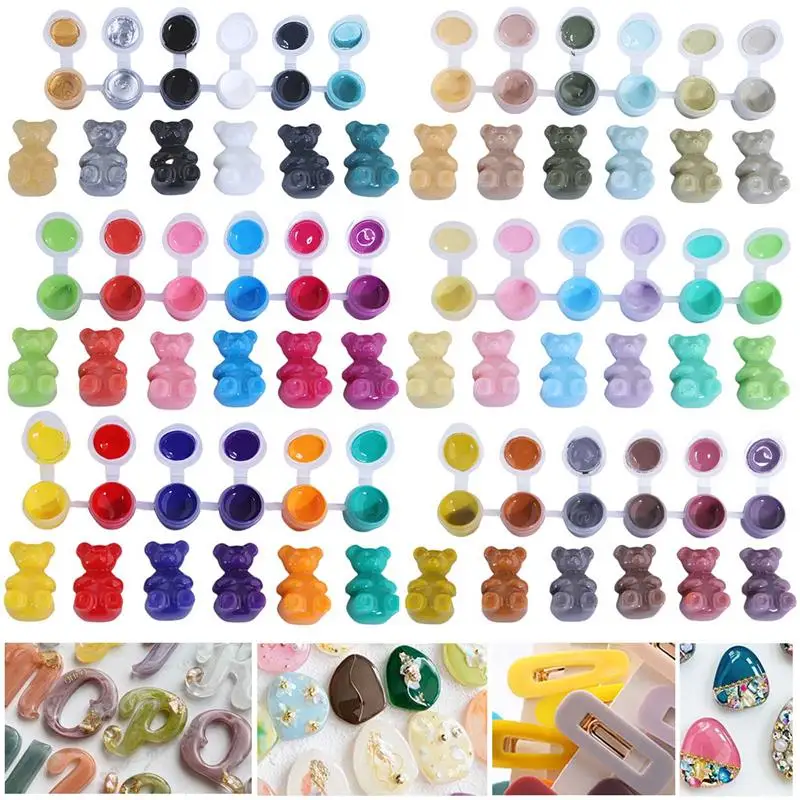 6colors/Set Paste Pigment Colorant Dye For AB Epoxy Resin Glue Paste Dye UV Glue Pigment DIY Crafts Jewelry Making Supplies
6colors/Set Paste Pigment Colorant Dye For AB Epoxy Resin Glue Paste Dye UV Glue Pigment DIY Crafts Jewelry Making Supplies