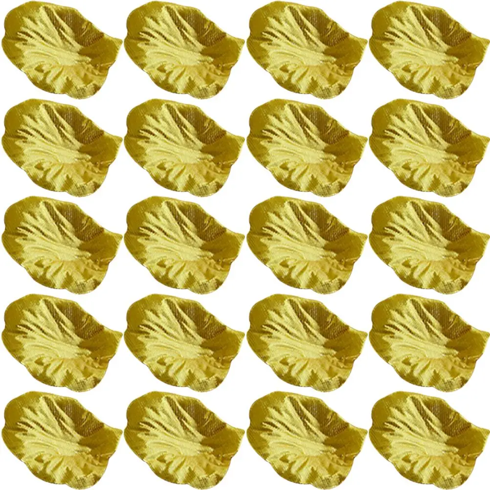 2000 Pcs Artificial Rose Petals Silk Reusable for Wedding Table Decor DIY Project Party Accessories Golden Color
2000 Pcs Artificial Rose Petals Silk Reusable for Wedding Table Decor DIY Project Party Accessories Golden Color