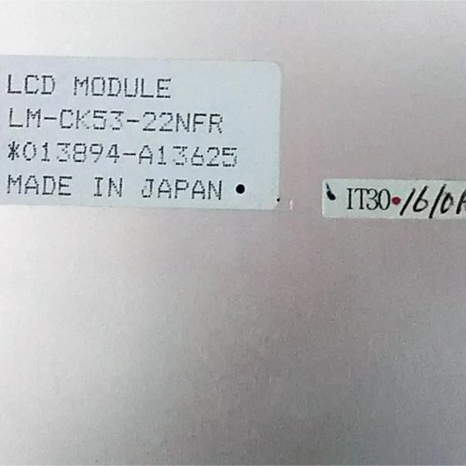 9.4-inch LM-CK53-22NFR LCD display screen
9.4-inch LM-CK53-22NFR LCD display screen