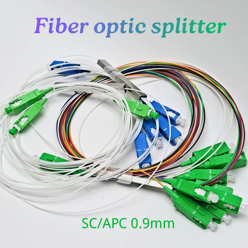 Fiber Optic Single Mode 1X2 1X4 1X8 1X16 Optics Splitter PLC SC/APC 0.9Mm G657A1 LSZH 1M PVC Color
Fiber Optic Single Mode 1X2 1X4 1X8 1X16 Optics Splitter PLC SC/APC 0.9Mm G657A1 LSZH 1M PVC Color