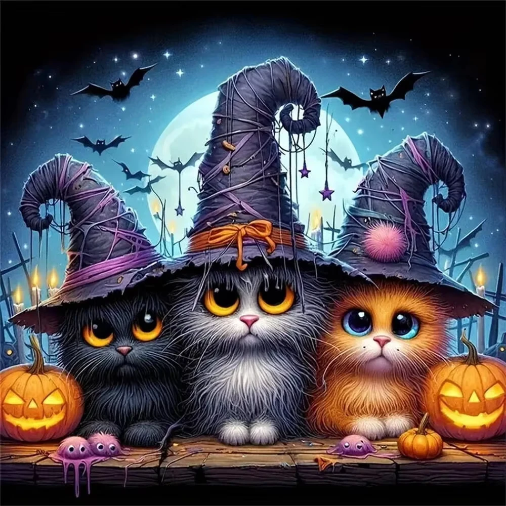 500/1024PCS Jigsaw Puzzle Cat Moon Halloween Animal Art For Adults Great Weekend Relaxation And Family Fun
500/1024PCS Jigsaw Puzzle Cat Moon Halloween Animal Art For Adults Great Weekend Relaxation And Family Fun