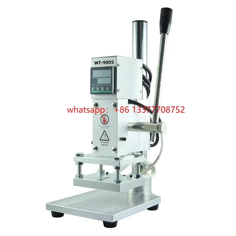 useDesktop Hot Stamping Machine Manual Bronzing Embosser PVC Leather Branding Press Machine Burn Iron Logo Stamp Tool
useDesktop Hot Stamping Machine Manual Bronzing Embosser PVC Leather Branding Press Machine Burn Iron Logo Stamp Tool