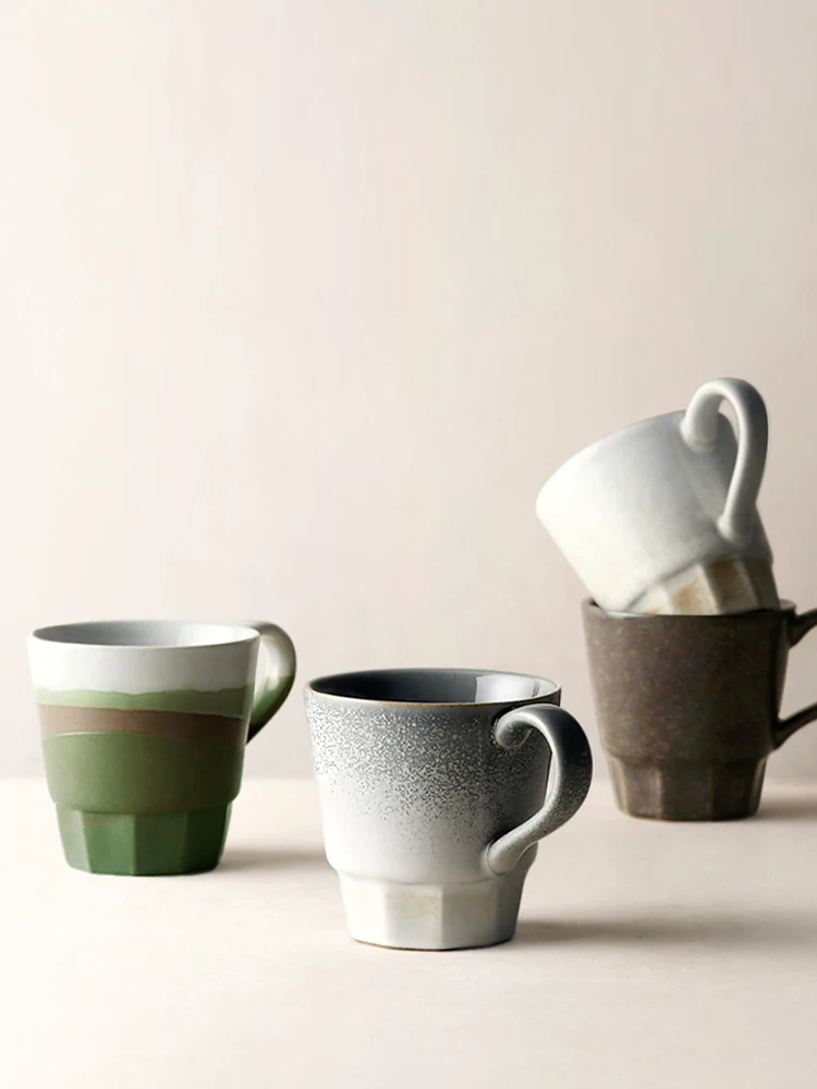 The product can be customized.Handmade Coffee cup, retro kiln style, Mug, simple and creative cut face, water cup, lovers
The product can be customized.Handmade Coffee cup, retro kiln style, Mug, simple and creative cut face, water cup, lovers