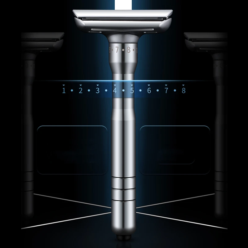 Men's Manual Razor All-Metal Classic Old-Fashioned Razor Double-Sided Blade Safety Beard Razor Double-Edged Razor
Men's Manual Razor All-Metal Classic Old-Fashioned Razor Double-Sided Blade Safety Beard Razor Double-Edged Razor