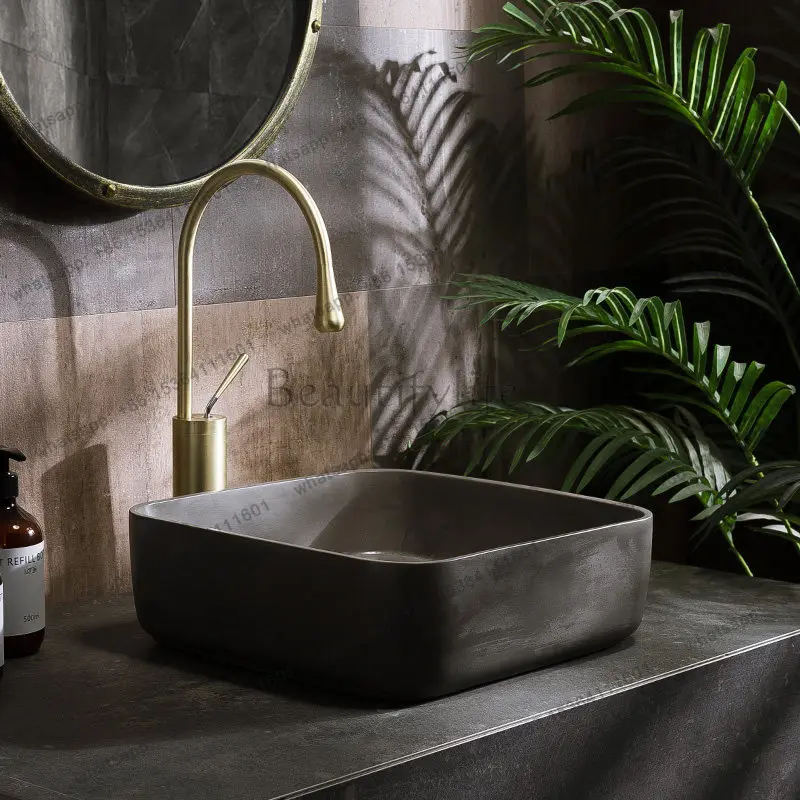 Anti-splash water hand washing single basin pool basin balcony household bathroom
Anti-splash water hand washing single basin pool basin balcony household bathroom