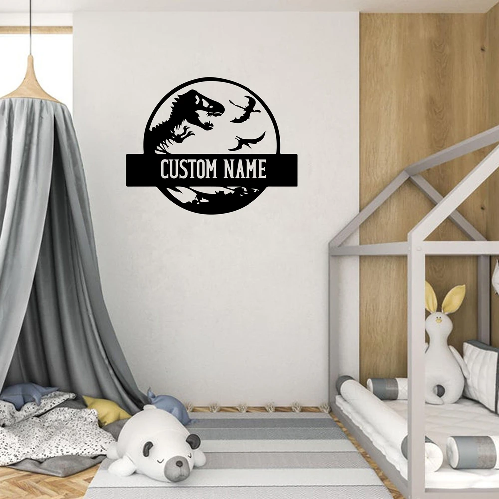1PC Cool Jurassic Custom Name Wall Art Decal Decoration Fashion Sticker For Living Room Decor Wall Art Decal
1PC Cool Jurassic Custom Name Wall Art Decal Decoration Fashion Sticker For Living Room Decor Wall Art Decal