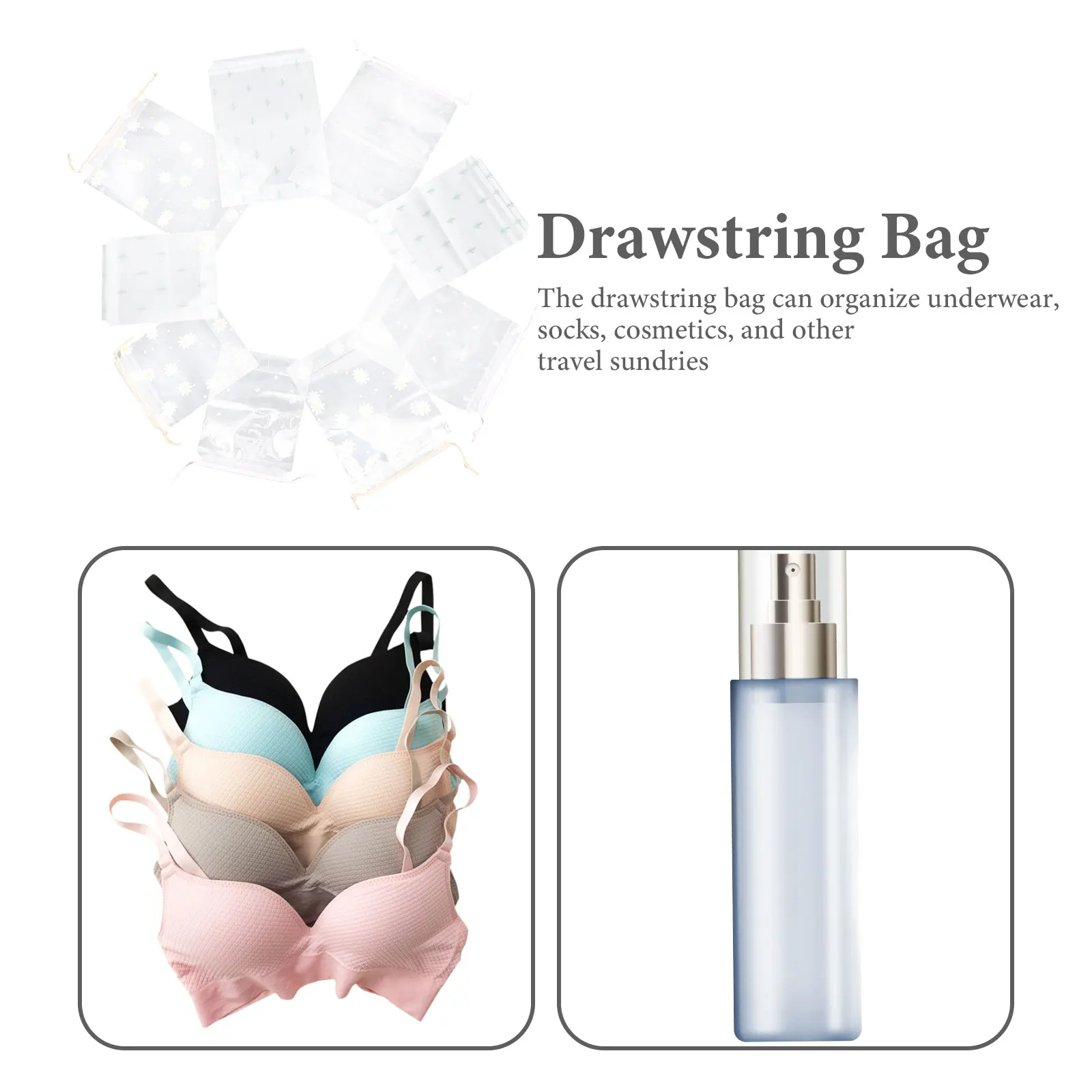 9pcs Drawstring Laundry Bags for Clothes Travel Garment Pouch Shoe Storage Transparent Plastic Packing Cubes 16x20 18x25 20x30
9pcs Drawstring Laundry Bags for Clothes Travel Garment Pouch Shoe Storage Transparent Plastic Packing Cubes 16x20 18x25 20x30