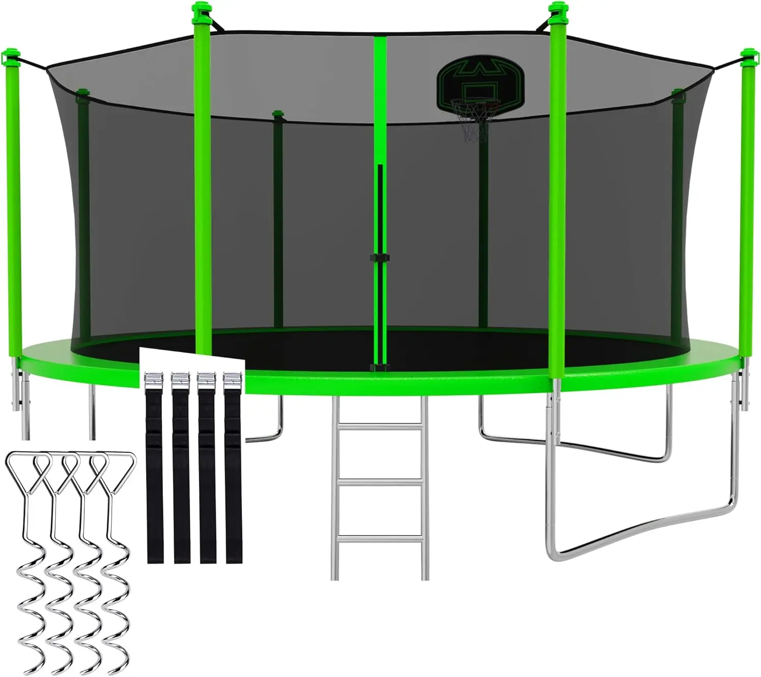 1500 фунтов, 8, 10, 12, 14, 15, 16 футов, траполин для взрослых и детей, с магнитной сеткой, Баскетбольным кольцом, шариковые ставки и лестница Hea
1500 фунтов, 8, 10, 12, 14, 15, 16 футов, траполин для взрослых и детей, с магнитной сеткой, Баскетбольным кольцом, шариковые ставки и лестница Hea