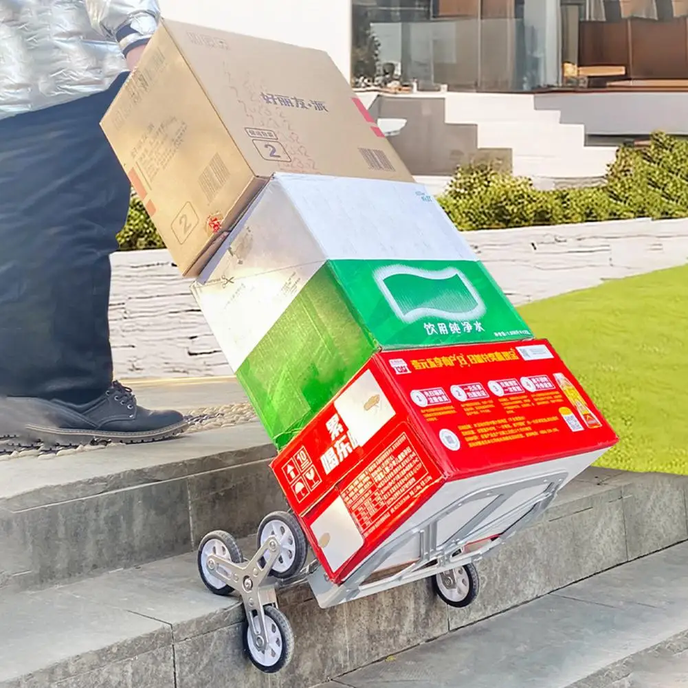 Heavy-duty Stair Climber Heavy Duty Telescoping Handle Trolley Cart Foldable Stair Climbing Hand Truck Strong for Transport
Heavy-duty Stair Climber Heavy Duty Telescoping Handle Trolley Cart Foldable Stair Climbing Hand Truck Strong for Transport