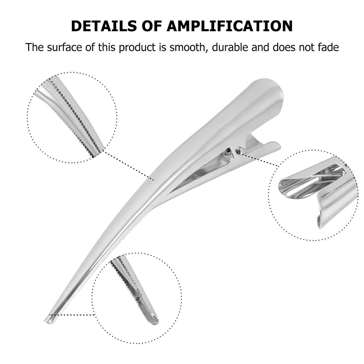 12Pcs Duckbill Hair Clips Heavy Duty Metal Alligator Clips with Secure Grip Hair Styling Salon Barber DIY Office
12Pcs Duckbill Hair Clips Heavy Duty Metal Alligator Clips with Secure Grip Hair Styling Salon Barber DIY Office