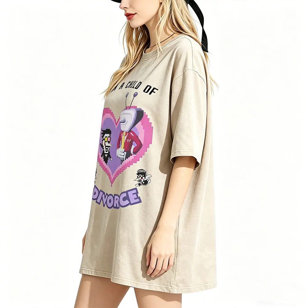 Washed Vintage Game Deltarune Spamton and Tenna I Am Child of Divorce Funny Meme T-shirts Men Casual Cotton Oversized T Shirts
Washed Vintage Game Deltarune Spamton and Tenna I Am Child of Divorce Funny Meme T-shirts Men Casual Cotton Oversized T Shirts