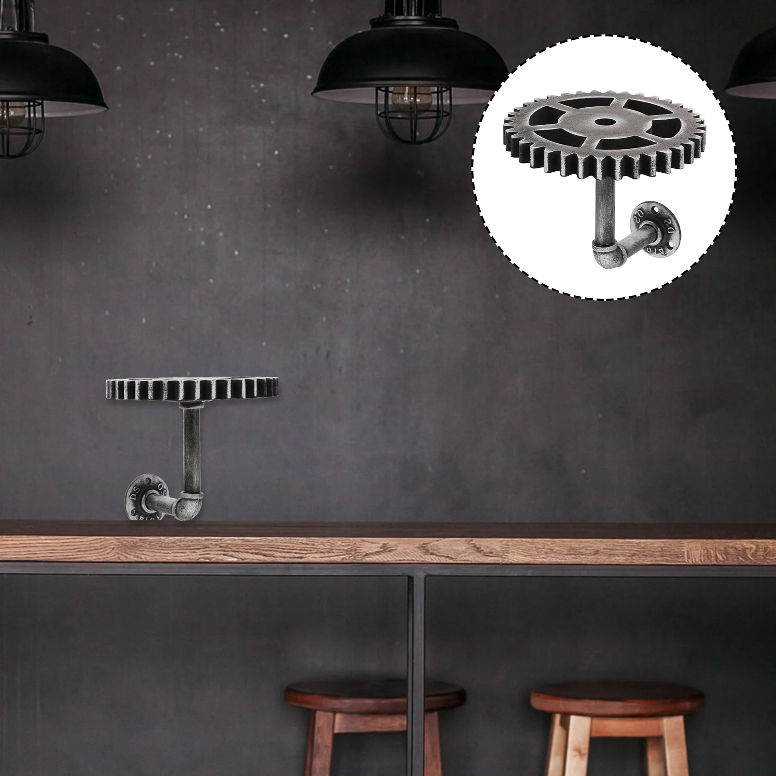 1pc Retro Wall Shelves Vintage Home Decor Industrial Style Iron Pipe Shelf Storage Rack for Bar Coffee Shop Restaurant
1pc Retro Wall Shelves Vintage Home Decor Industrial Style Iron Pipe Shelf Storage Rack for Bar Coffee Shop Restaurant