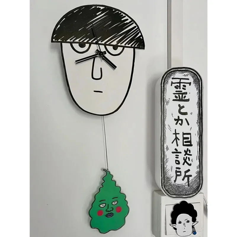 Anime Mob Psycho 100 Clock Cartoon Maofu Saiko Hyak Personality Swinging Hanging Clocks Crative Home Office Decor Ornaments
Anime Mob Psycho 100 Clock Cartoon Maofu Saiko Hyak Personality Swinging Hanging Clocks Crative Home Office Decor Ornaments
