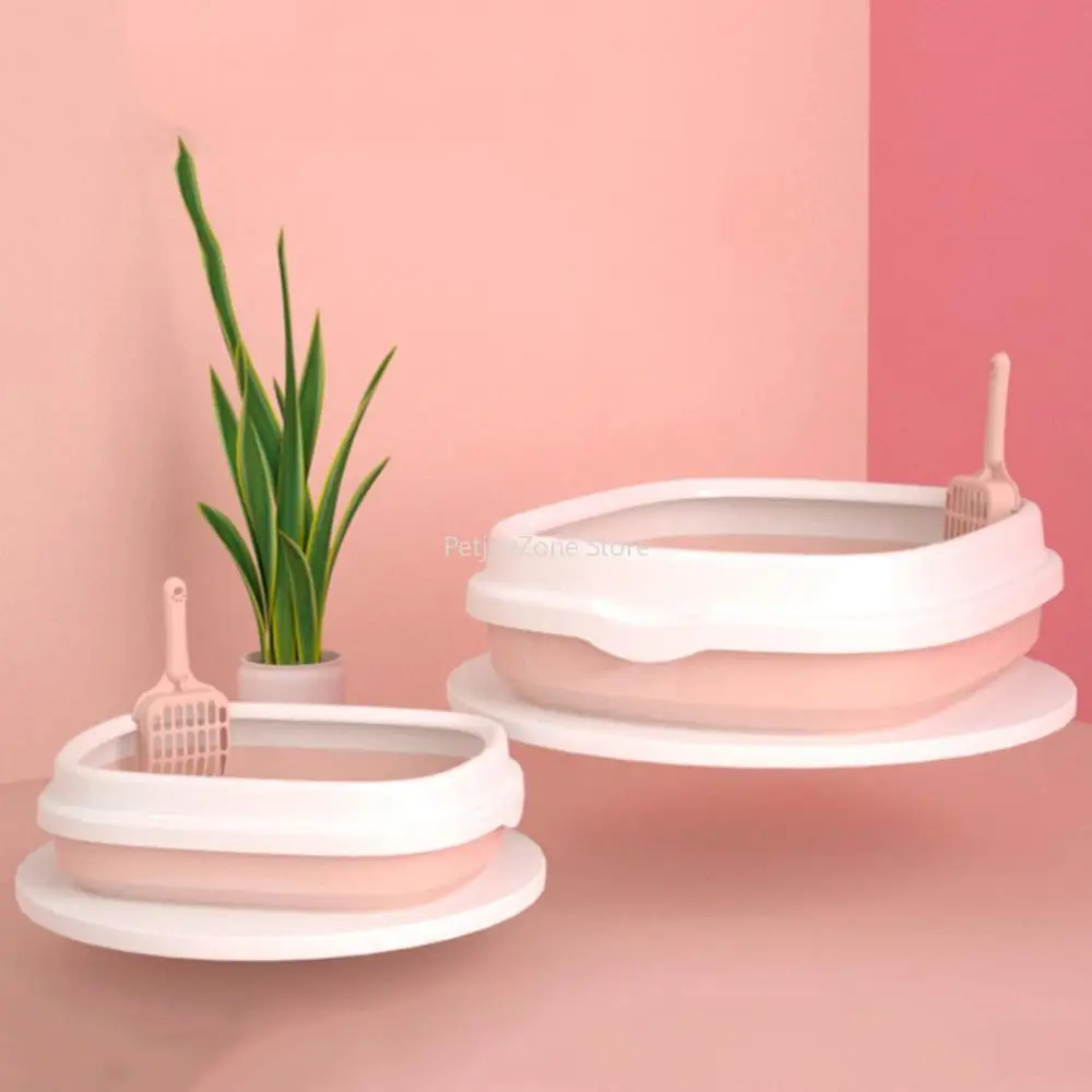 Anti-Splash Dog Toilet Cat Dog Tray With Scoop Excrement Training Sand Litter Box Pet Toilet Bedpan 1 Set Cat Litter Box
Anti-Splash Dog Toilet Cat Dog Tray With Scoop Excrement Training Sand Litter Box Pet Toilet Bedpan 1 Set Cat Litter Box