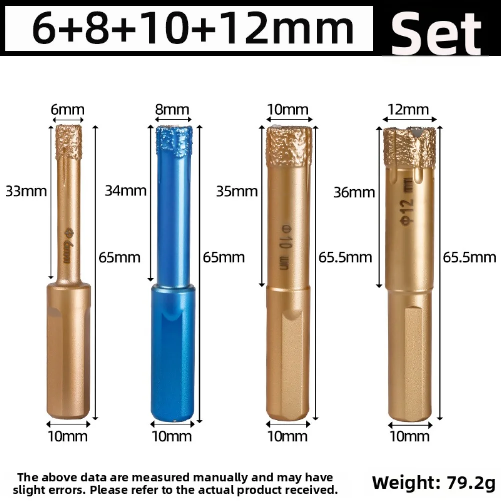 Набор алмазных сверл из 4 предметов, совместимый с несколькими сверлами для использования на твердой плитке, граните, бетонке с охлаждающим воском
Набор алмазных сверл из 4 предметов, совместимый с несколькими сверлами для использования на твердой плитке, граните, бетонке с охлаждающим воском